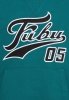 Fubu bluza męska z kapturem zielona Varsity Heavy Hoodie 6021076 Fubu bluza męska z kapturem zielona Varsity Heavy Hoodie 6021076